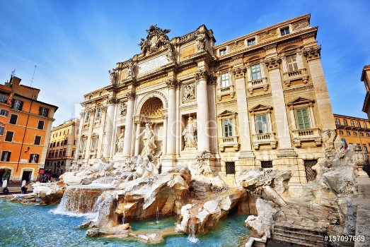Bild på Trevi Fountain Rome